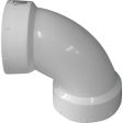 Charlotte Pipe 1-1 2 In. 90D Sanitary PVC Elbow Online now