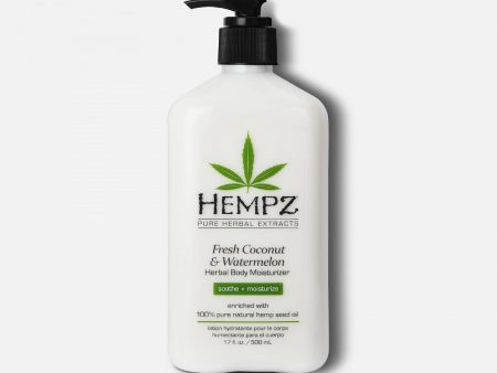 Hempz Fresh Coconut & Watermelon  kūno kremas Online Hot Sale