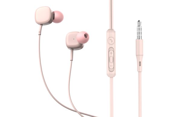 Tellur Basic Sigma Wired In-Ear Headphones Pink Fashion