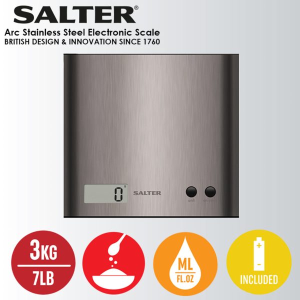 Salter 1087 SSDRCEU16 Pro Silver Online now