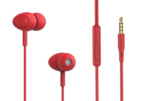 Tellur Basic Gamma Wired In-Ear Headphones Red Cheap