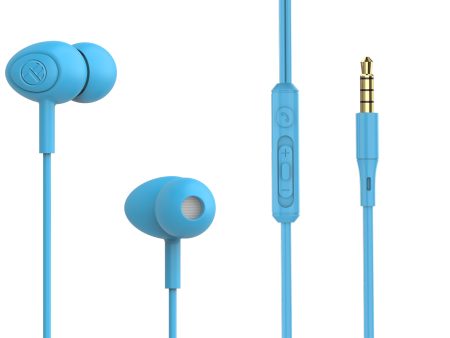 Tellur Basic Gamma Wired In-Ear Headphones Blue Online Sale