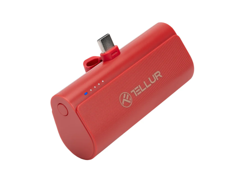 Tellur PD202 Powerbank 5000mAh red Fashion