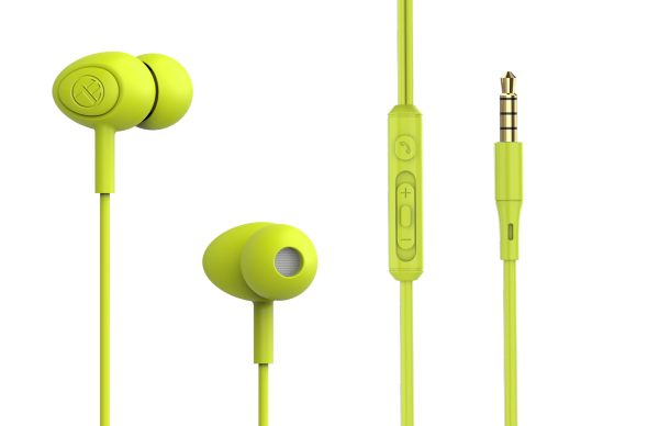 Tellur Basic Gamma Wired in-Ear Headphones Green For Cheap