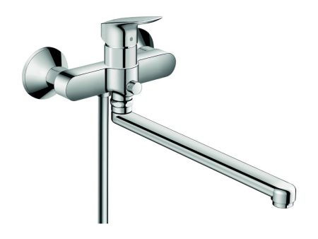 Hansgrohe Logis Single lever bath mixer with long spout 71402000 For Cheap