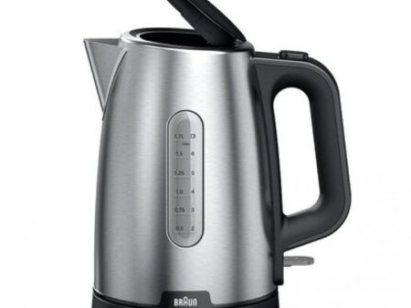 BRAUN PurShine Kettle WK 1500 BK, 1.7L, Black For Cheap