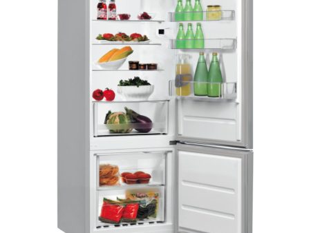 INDESIT Refrigerator LI6 S2E S, Energy class E, height 158.8 cm, Silver color Online