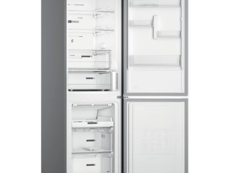 WHIRLPOOL Refrigerator W7X 82I OX, Energy class E, 191.2 cm, No Frost, Inox Online