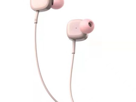 Tellur Basic Sigma Wired In-Ear Headphones Pink Fashion