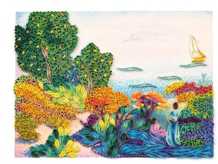 Two Women By The Shore Card Online Sale