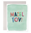 Mazel Tov Card Fashion