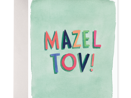 Mazel Tov Card Fashion