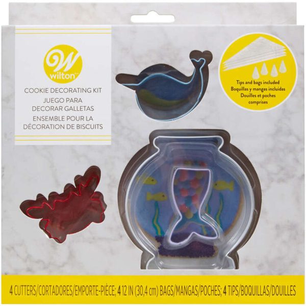 Wilton Sea Life Cookie Decorating Kit, 2107-0-0185 For Sale