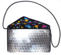 Disco Crossbody Clutch Handbag Discount