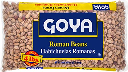 Goya Roman Beans 4LB Hot on Sale