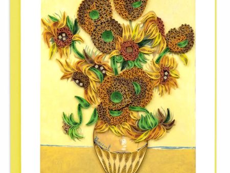 Van Gogh Sunflower Card Sale