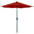 9  Red Steel Market Umbrella - Item# 199651 on Sale