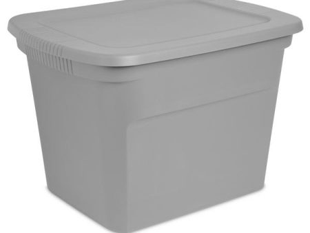 Sterilite 17316A08 Storage Tote, 18 Gallon Supply