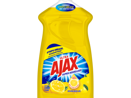 Ajax Ultra Super Degreaser Lemon Liquid Dish Soap - 52oz Sale