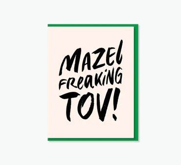 Mazel Freaking Tov! Card Online Hot Sale