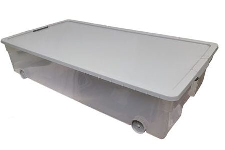 56 Quart Underbed Storage with Wheels and Lid Online Hot Sale