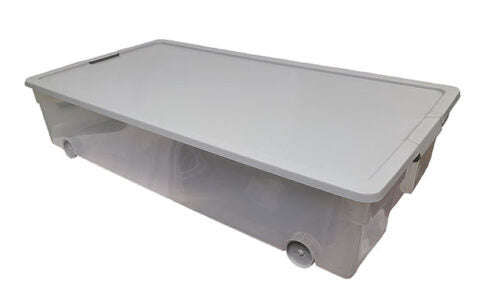 56 Quart Underbed Storage with Wheels and Lid Online Hot Sale