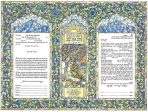 Garden of Eden Ketubah by Mickie Caspi Sale