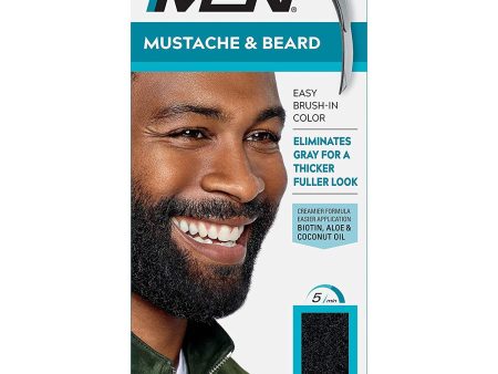 Just For Men Brush-In Color Gel Mustache, Beard & Sideburns, Natural Jet Black Discount