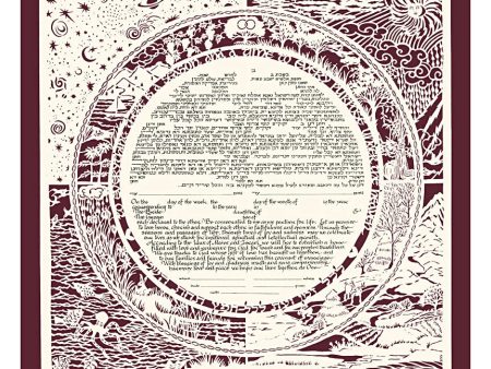 Seasons Ketubah by Karen Shain Schloss Online now