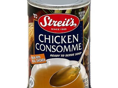 STREIT S CHICKEN CONSOMME SOUP 15 OZ Supply