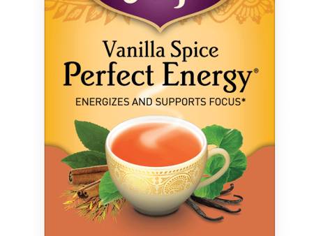 YOGI VANILLA SPICE PERFECT ENERGY®TEA, 16 TEA BAGS 1.12 OZ For Cheap