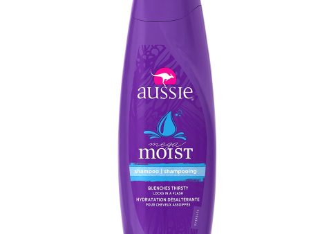 Aussie Miracle Moist Shampoo with Avocado, Paraben Free, 13.5 OZ Sale