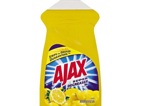 Ajax Ultra Super Degreaser Dishwashing Liquid Dish Soap - Lemon 52 oz For Sale