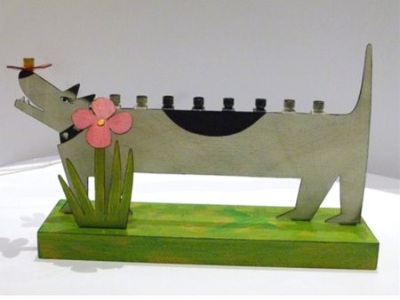 Spike the Dog Menorah on Sale