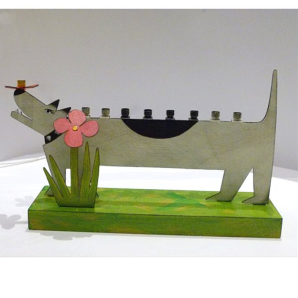 Spike the Dog Menorah on Sale