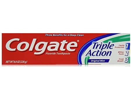 Colgate Triple Action Toothpaste Original 8 OZ For Cheap