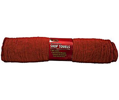 10PK RED Shop Towel For Sale