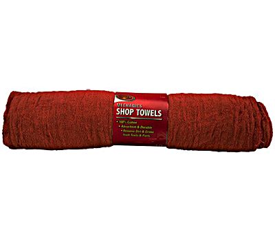 10PK RED Shop Towel For Sale