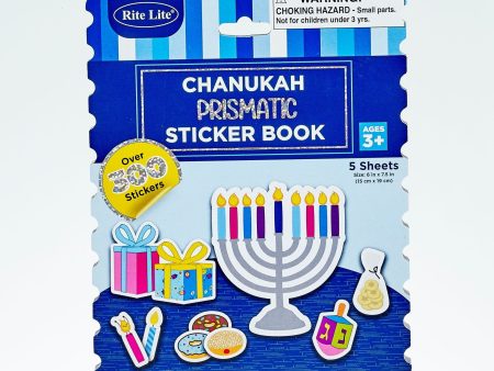 Hanukkah Prismatic Sticker Book Online Sale