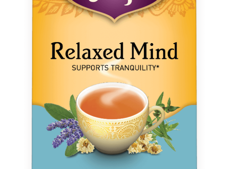 YOGI RELAXED MIND TEA, 16 TEA BAGS 1.12 OZ Supply