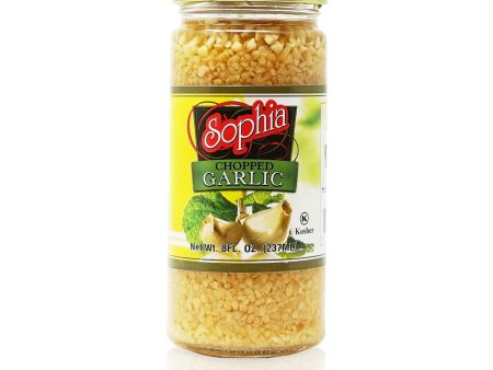 Sophia Garlic - Chopped  8oz Fashion