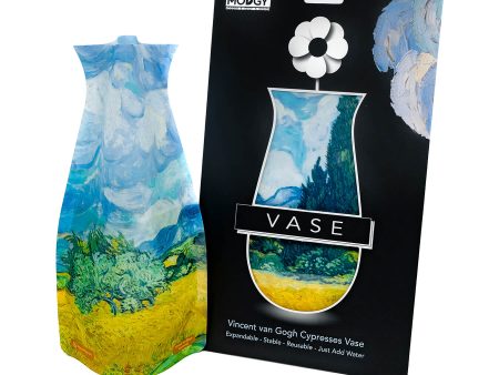 Van Gogh Cypresses Vase Online Sale