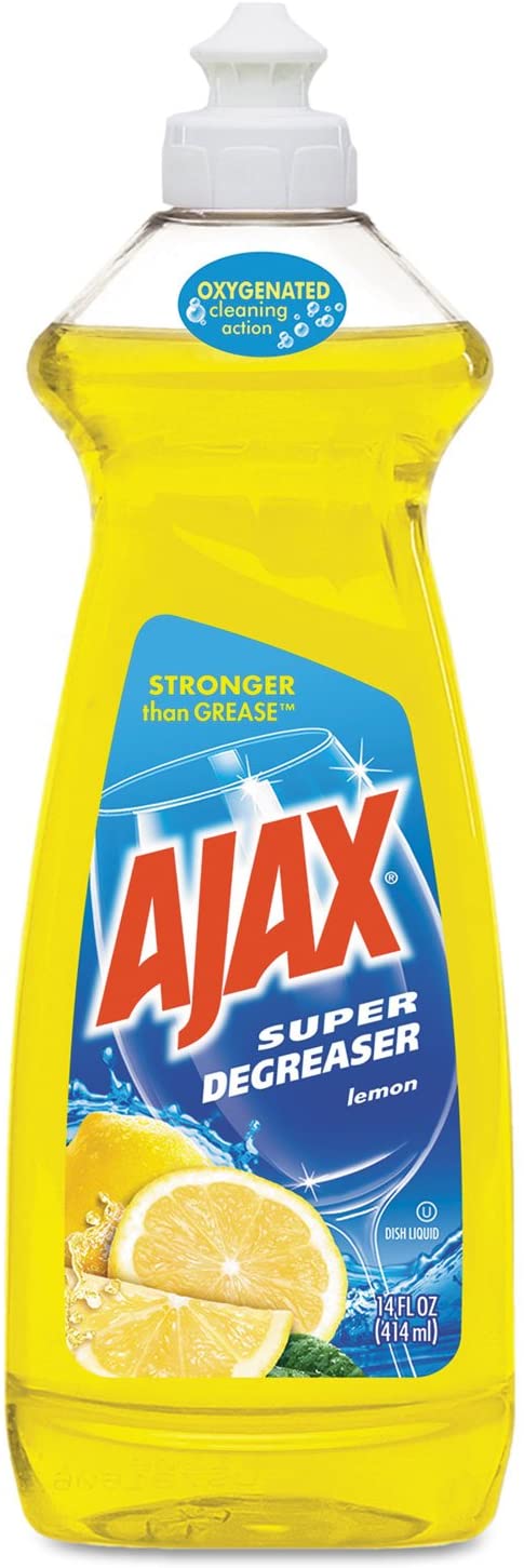 Ajax Super Degreaser Dish Liquid, Lemon, 28 Ounce Online Hot Sale