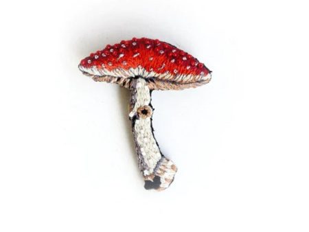 Aminita Mushroom Brooch For Cheap