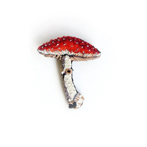 Aminita Mushroom Brooch For Cheap