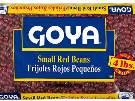 Goya Small Red Beans 4 LB Supply