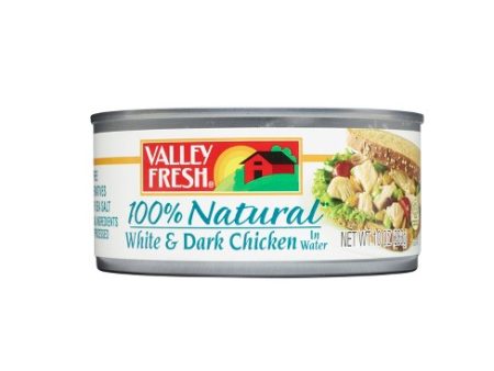 Valley Fresh White & Dark Chunk Chicken 10 OZ For Sale