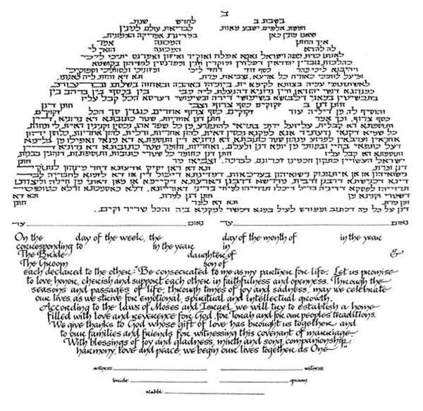 Seasons Ketubah by Karen Shain Schloss Online now