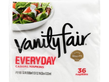 Vanity Fair Everyday Paper Napkins, 36 Count Online