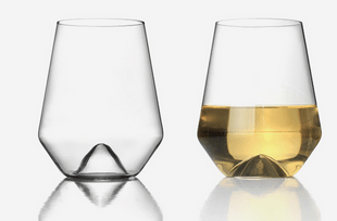 Two White Wine Glasses Online now